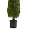 3ft. Artificial Boxwood Tower Topiary UV Resistant (Indoor/Outdoor)